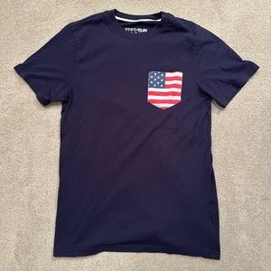 USA pocket t-shirt